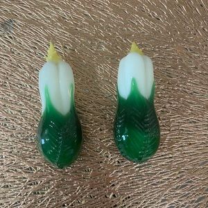 Mini emerald cabbage lucky ornament.  NEW